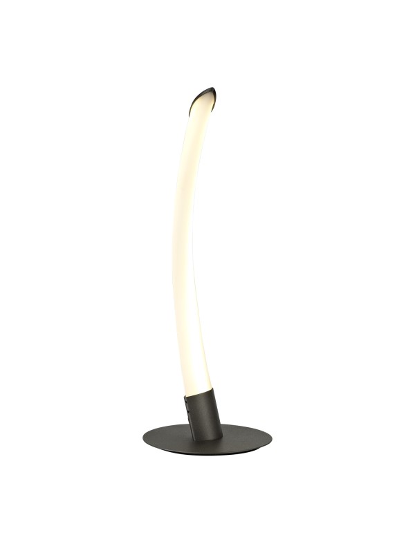 41cm Table Lamp 10W LED White/Titanium